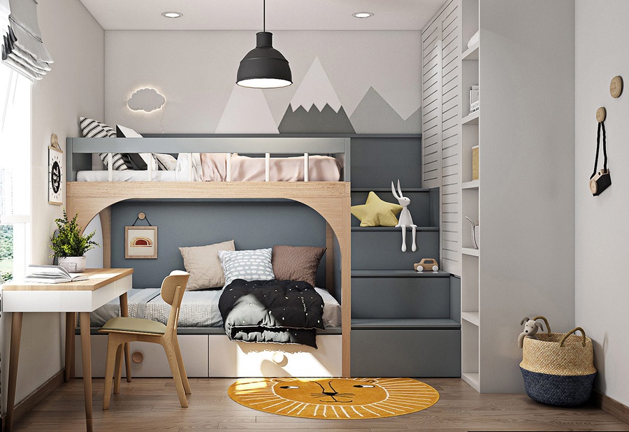 Top 100 mẫu thiết kế phòng ngủ trẻ em đẹp | Decox Design